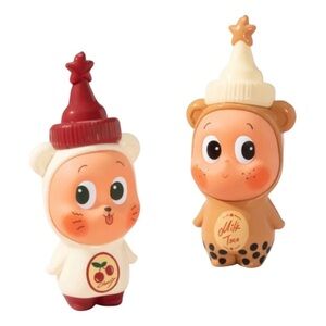 🧋🍒 Set of Twinkle Twinkle Bubble Tea and Cherry Tea Figurine - Special Edition